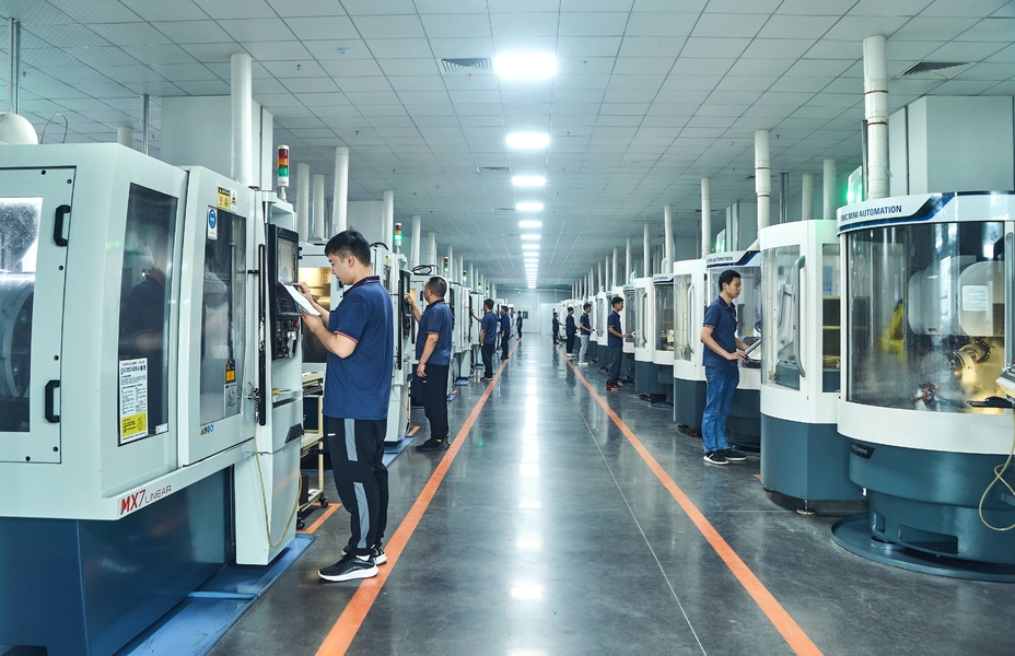 Suzhou Tuoertai Precision Technology Co., Ltd خط إنتاج المصنع