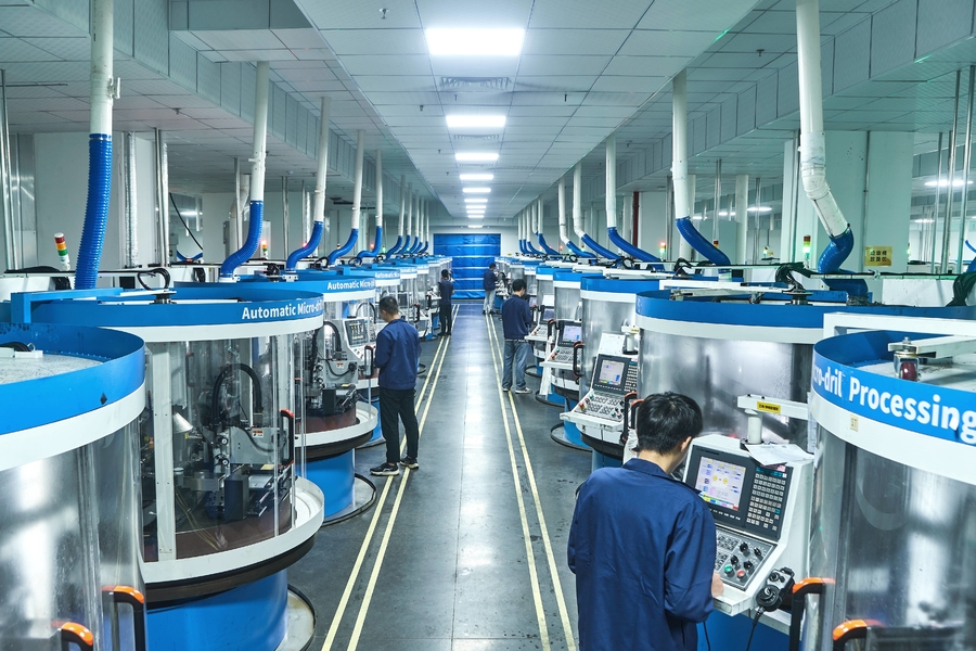 Suzhou Tuoertai Precision Technology Co., Ltd خط إنتاج المصنع
